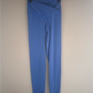 Aerie Blue crossover Leggings